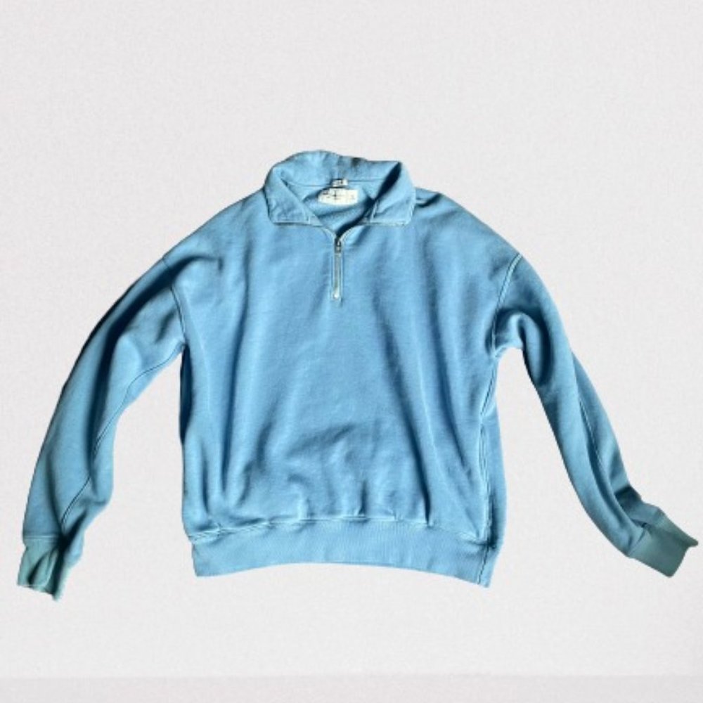 Baby Blue Oversized Sweater